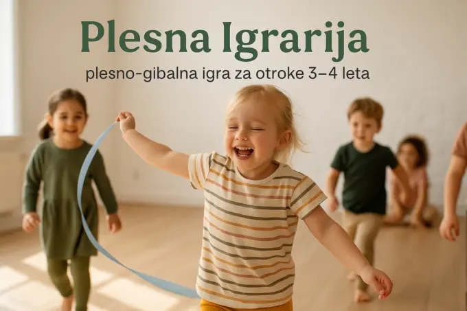 plesna igrarija plesni tečaj za predšolske otroke Celje